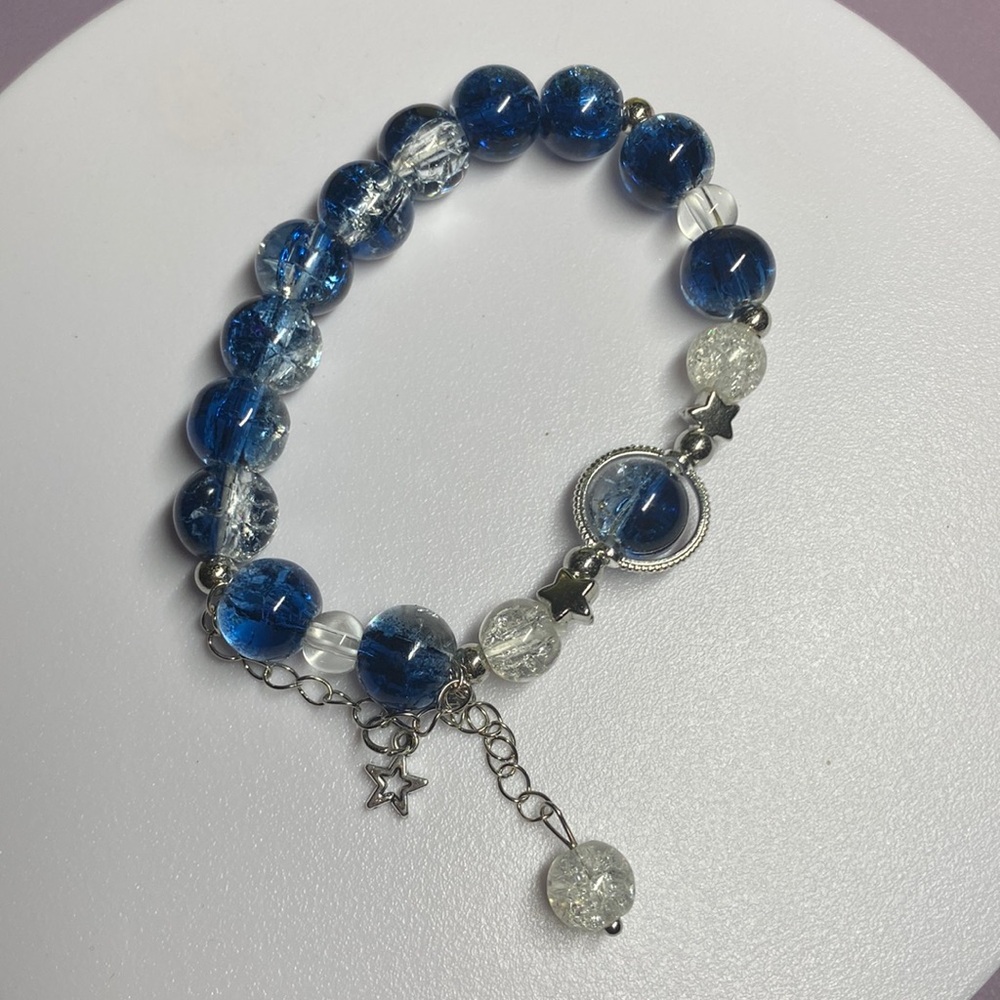 Blue crystal star